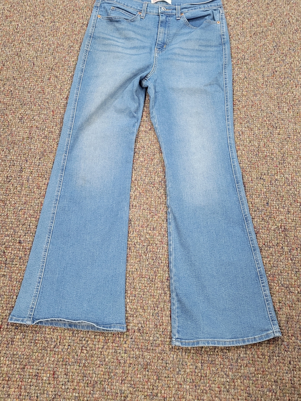 Signature by Levi Strauss Light Blue Flare Jeans